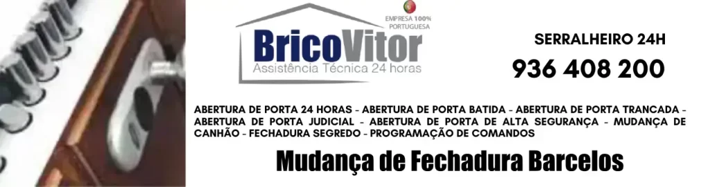 Abertura de Porta Barcelos  &#8211; BricoVitor Chaveiro Urgente, 